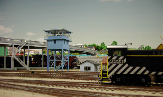 Tower at ATSF yard