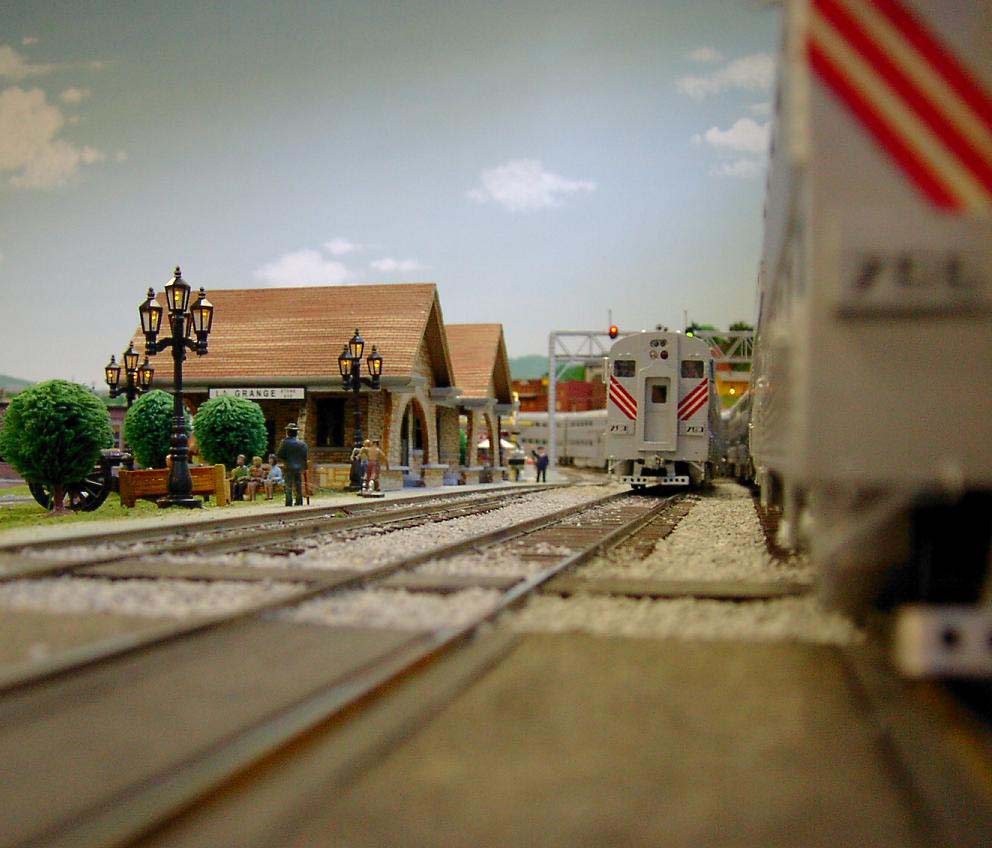 Commuters at LaGrange Stone Avenue